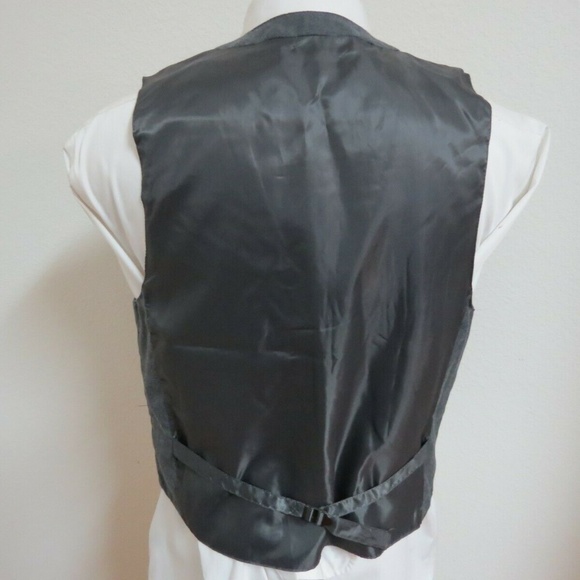 New Sz M Gray Sovereign Code Mens #484 Suit Vest - Picture 3 of 8